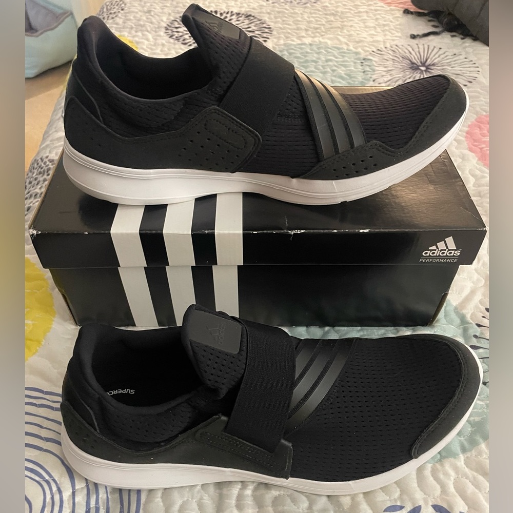 Adidas Lite Slip-on Supercloud running shoes. Size 12